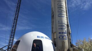 موشک نیو شپارد Blue Origin کپسول خدمه فضایی