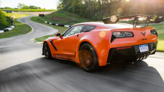 تست خودرو Corvette ZR1 با سرعت