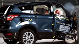 نتیجه تست تصادف Ford Escape 2018