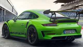 مشاهده تست سرعت Porsche 911 GT3 RS دوربین جلو