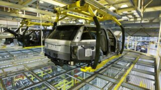 خط تولید خودرو 2018 کارخانه Range Rover
