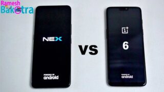 مقایسه تلفن همراه Vivo NEX OnePlus 6