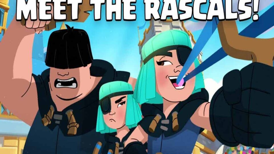 Clash Royale، دیدار با Rascals! (یک کارت جدید!)