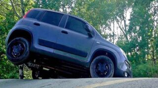 تست رانندگی آفرود Fiat Panda 4x4 2017