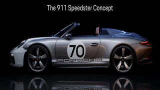 نمایش مفهومی Porsche 911 با سرعت نور