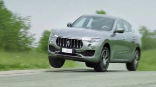 تست رانندگی مسیر ماشین Maserati Levante 2017