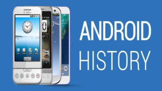 تاریخچه تلفنهای Android ابتدا