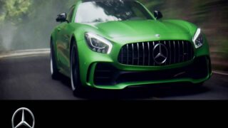 هیولا سبز رنگ Mercedes-AMG GT R