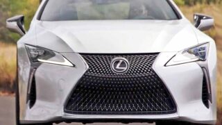 رانندگی بیرونی داخلی خودرو Lexus LC 500 2018