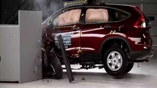 تست تصادف اتومبیل 2015 Honda CR-V