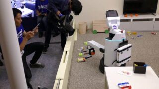 سیستم تطبیق خودکار ربات CEATEC 2018