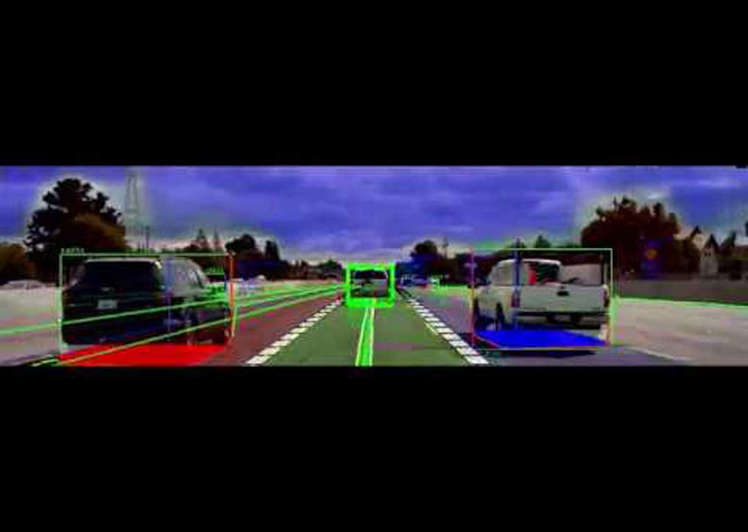تست رانندگی اتومبیل خودران بزرگراه با گرافیک NVIDIA DRIVE AGX PEGASUS