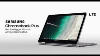 لپتاپ Chromebook Plus سامسونگ نسخه LTE