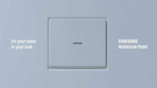 پشت لپتاپ Samsung Notebook Flash