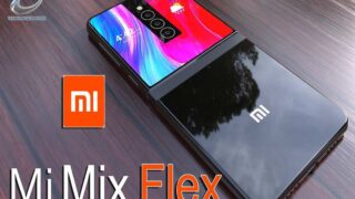 طرح مفهومی گوشی خم شو انعطاف پذیر Xiaomi Mi Mix Flex