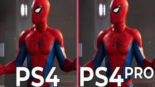 تست سرعت مقایسه گرافیک بازی مرد عنکبوتی مارول PS4 و PS4 Pro