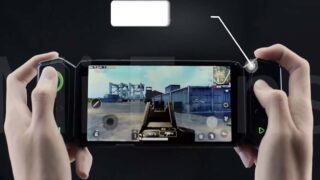 Black Shark Helo تلفن هوشمند همراه شیائومی با کنترلرهای دوگانه