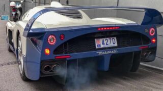 صدای همیشگی خودرو Maserati MC12 Corsa