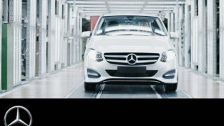 لمس نهایی تولید محصولات خودروهای Mercedes-Benz