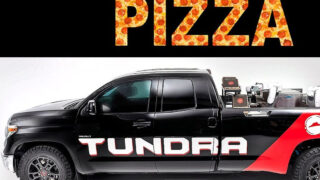 اتومبیل پیتزا ساز تویوتا Tundra