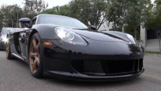 کلیپی خودرو Porsche carrera GT marseille