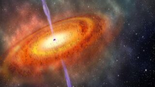 سیاهچاله غول پیکر کهکشان راه شیری
