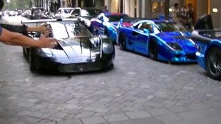 کلیپی سوپر خودرو Maserati MC12 توکیو