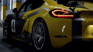 خودرو مسابقه ای Cayman GT4 Clubsport پورشه