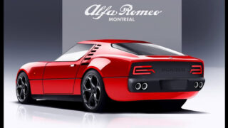 طرح مفهومی خودرو 2020 Alfa Romeo Montreal