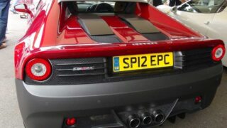 کلیپی اتومبیل Ferrari SP12 EC
