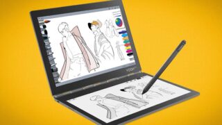 نمایش لپتاپ Yoga Book C930 لنوو