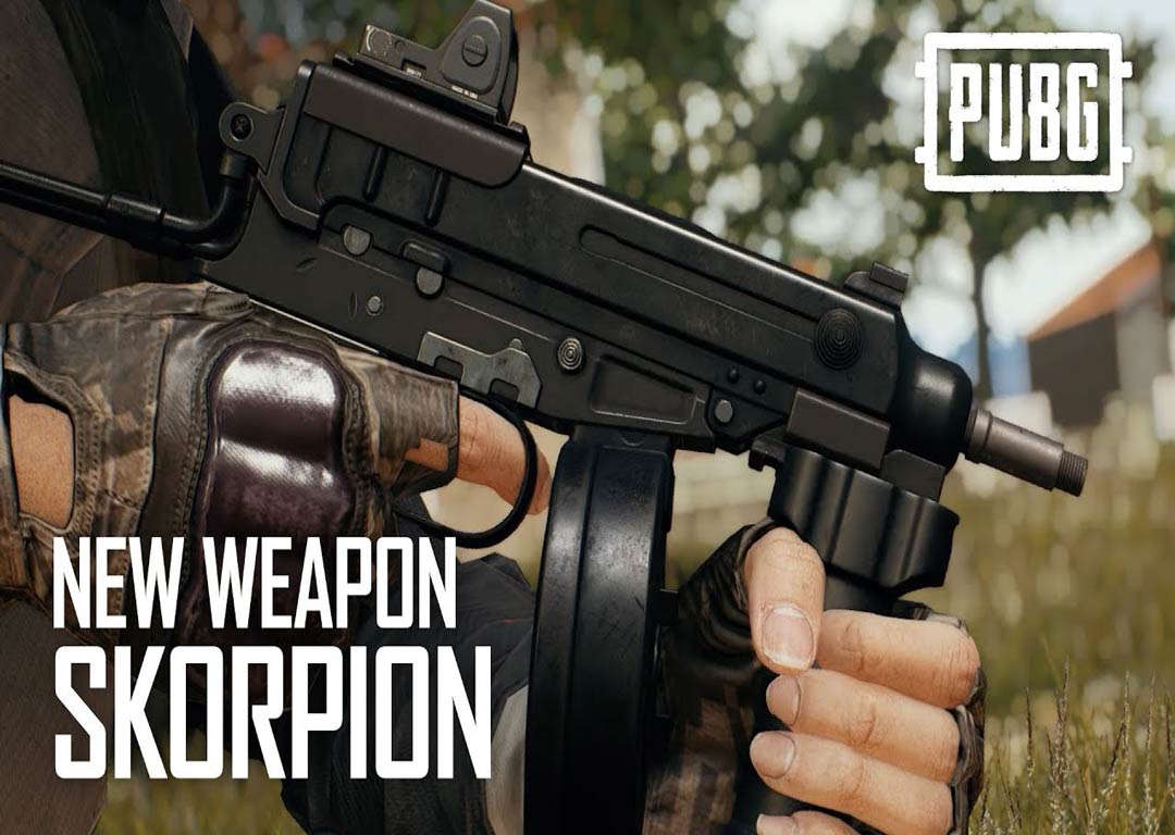 سلاح Skorpion بازی PUBG