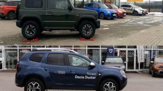 تست چرخ ماشین 2019 Suzuki Jimny All Grip Pro وDacia Duster