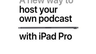 آیپد Pro میزبانی پادکست
