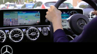 کنترل صوتی MBUX خودروهایMercedes-Benz A-Class 2018