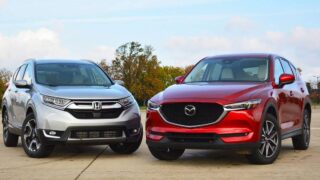 مقایسه رانندگی آفرود ماشین مزدا 2019 CX-5 هوندا C-RV