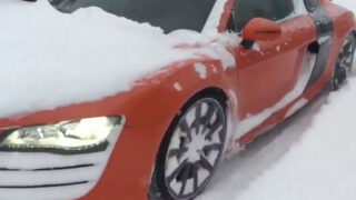 مقایسه برف آفرود خودروهای آئودی کواترو و بی ام و X Drive