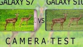 مقایسه تست دوربین موبایل گلکسی S7 و گکسی S10 سامسونگ