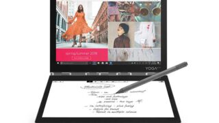 لپتاپ Yoga Book C93 لنوو با صفحه نمایش دوگانه