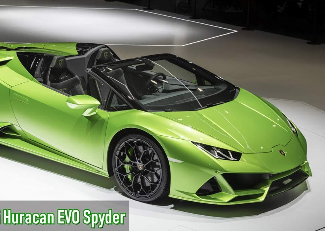 خودرو لامبورگینی هوراکان EVO Spyder 2019
