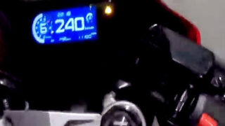 تست سرعت موتور هوندا CBR650R 2019