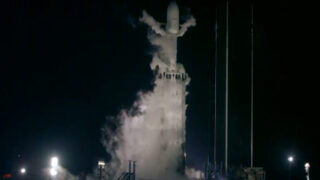 موشک فالکون SpaceX سخت فضا پرتاب