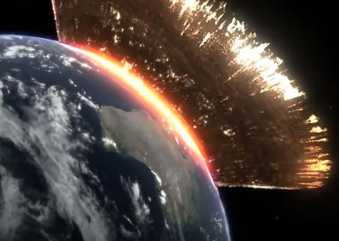 شبیه سازی کانال دیسکاوری تأثیر برخورد سیارک با زمین