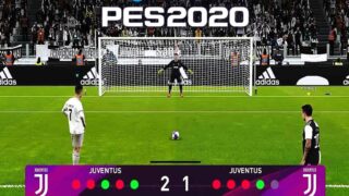 مقایسه ضربات پنالتی بازیکنان معروف بازی PES 2020