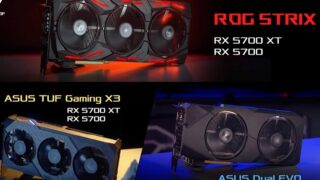 کارتهای گرافیکی ROG ایسوس Radeon RX 5700