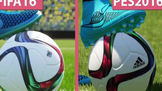 مقایسه گرافیکی بازی فیفا 16 و PES 16 کنسول PS4