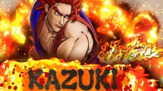 کارکتر Kazuki Kazama بازی Samurai Shodown