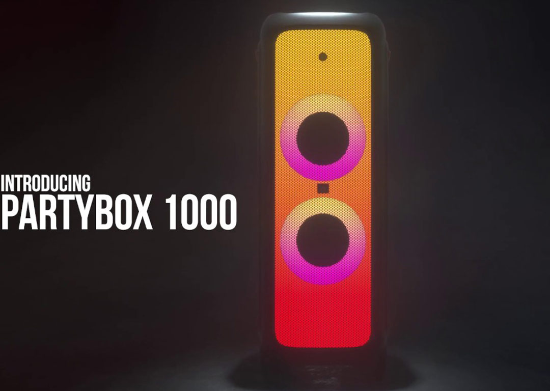 عملکرد اسپیکر صوتی partybox 1000 جی ال