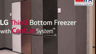 یخچال فریزر ThinQ Bottom Freezer ال جی رویداد IFA 2019