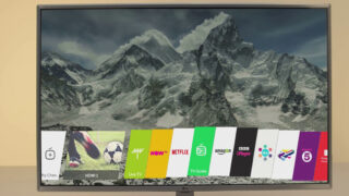 تلویزیون Ultra HD 4K ال جی نسخه UJ701V